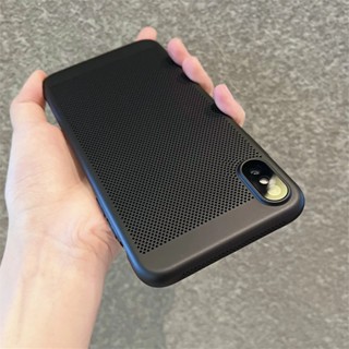 เคสโทรศัพท์มือถือ PC แข็ง กันกระแทก กันตก กระจายเลนส์ สําหรับ iphone X XS XR XS MAX X