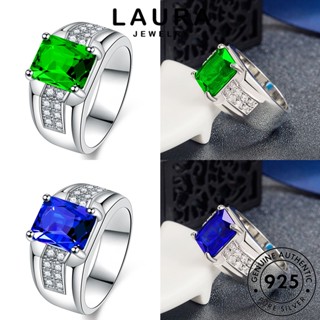 Laura Jewelry แหวนเงิน 925 M076 แบบเรียบง่าย สําหรับผู้ชาย