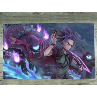 Yugioh Yu-Gi-Oh! Arc-v แผ่นรองเมาส์ ลายอนิเมะ Playmat TCG CCG สําหรับเล่นเกม