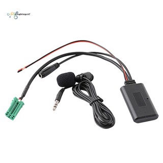 อะแดปเตอร์ไมโครโฟน 6Pin Mini ISO AUX in 3.5 มม. สําหรับ Renault Updatelist Tunerlist CD Models