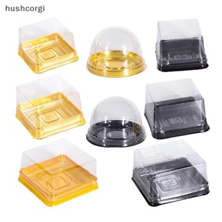 [hushcorgi] กล่องพลาสติกใส สําหรับใส่ขนมไหว้พระจันทร์ ไข่แดง พัฟ 50 ชิ้น พร้อมส่ง