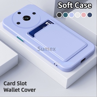 เคสซิลิโคนนิ่ม พร้อมช่องใส่บัตร กันกระแทก สําหรับ Realme 11 Pro + Plus 5G 2023 Realme11 11Pro 11ProPlus Realme11Pro 11Pro+