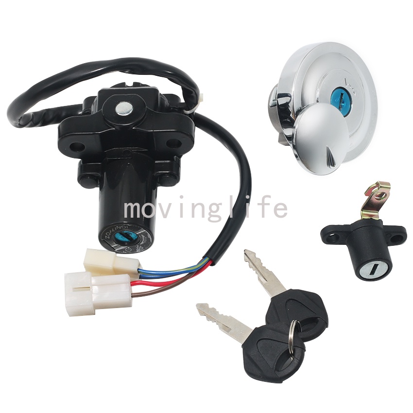 Yamaha XVS950 Midnight Star/V-Star Tourer ชุดล็อค: ล็อคประตูไฟฟ้า ล็อคถังน้ํามัน ล็อคหน้า OEM:3D8-82