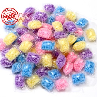 【พร้อมส่ง】ลูกปัดเจลนาโน เจลบอล สําหรับซักผ้า ปรับผ้านุ่ม Y8D8
