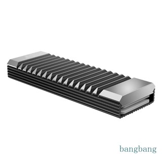 Bang แผ่นระบายความร้อนฮีทซิงค์ SSD โลหะ ทนทาน อุปกรณ์เสริม สําหรับก่อสร้าง