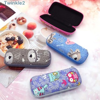 TWINKLE กล่องใส่แว่นตา แบบมีซิป สําหรับเดินทาง สํานักงาน