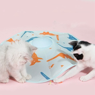  H.T.B.T Catch The Tail Cat Toy Fun เสียงอัจฉริยะที่เปิดใช้งานการเหนี่ยวนำอิเล็กทรอนิกส์แบบปกปิด Motion ของเล่นรุ่นแบตเตอรี่