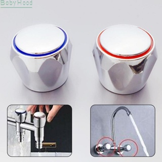 【Big Discounts】Faucet Handle 2PCS HOT &amp; COLD TAP Plastic Material REPLACEMENT 3.2x3.9cm#BBHOOD