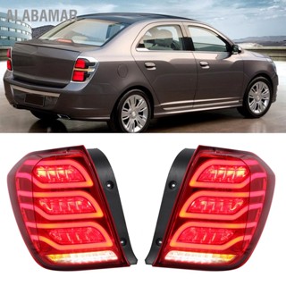 ALABAMAR ชุดประกอบไฟท้าย LED สีแดง 2 ชิ้นสำหรับ Chevrolet Cobalt Second Generation 2011