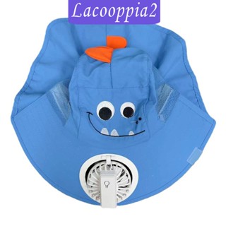 [Lacooppia2] หมวกบังแดด พร้อมพัดลมระบายความร้อน น้ําหนักเบา ชาร์จ USB ระบายอากาศ ปรับได้ สําหรับเดินป่า ตั้งแคมป์ ขี่จักรยาน กีฬา