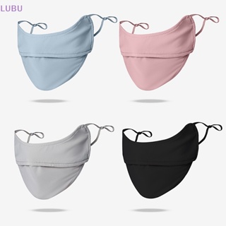 Lubu ใหม่ ผ้าพันคอ ผ้าเรยอน ระบายอากาศ ป้องกันรังสียูวี สําหรับเล่นกีฬากลางแจ้ง