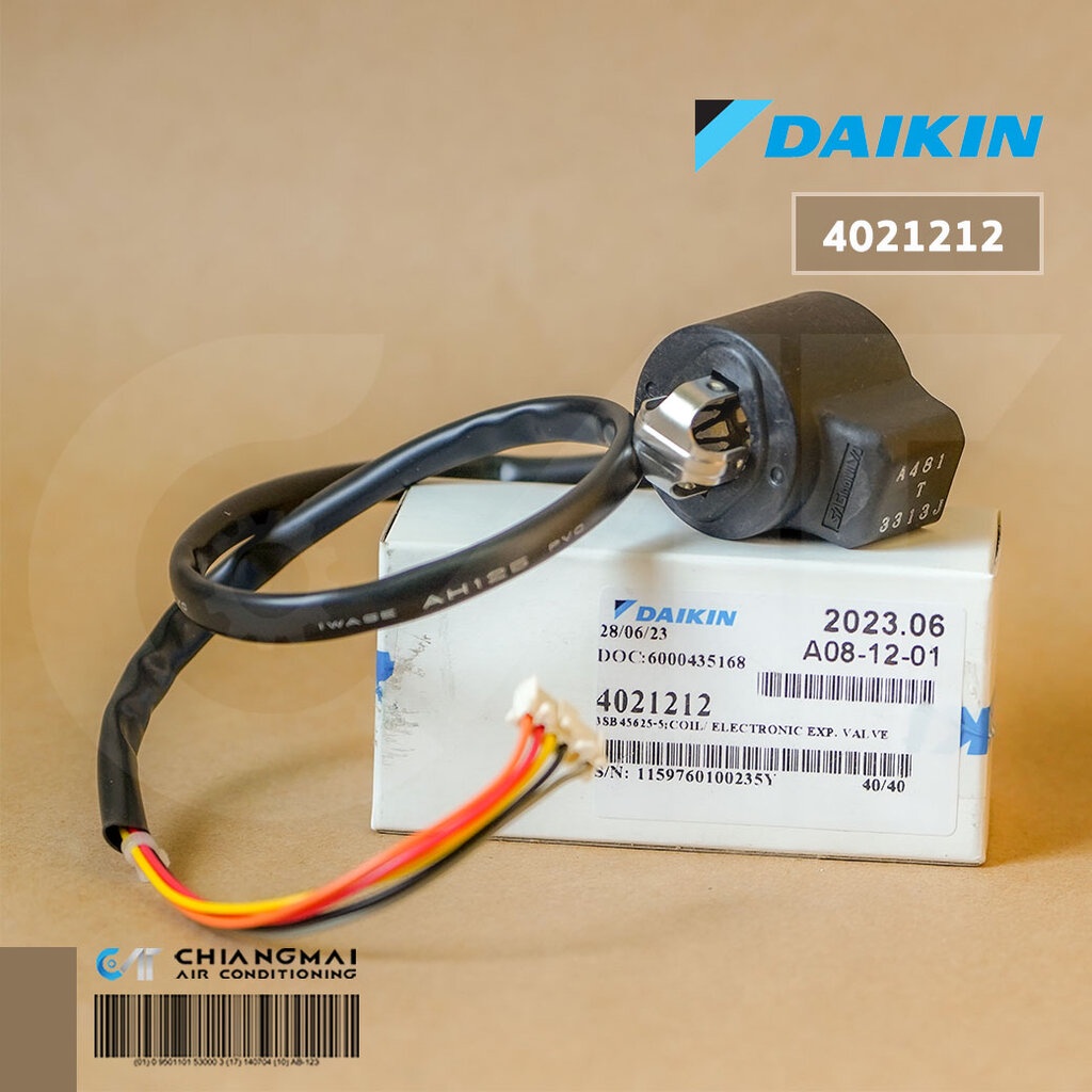 DAIKIN 4021212 เอ็กซ์แพนชั่นวาล์ว COIL ELECTRONIC EXP. VALVE อะไหล่แอร์ ของแท้เบิกศูนย์ ราคา ถูกที่สุด ดีลบีเคเค แกลเลอรีภาพที่ 6