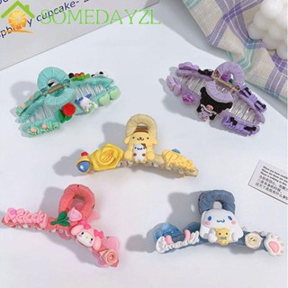 SOMEDAYZL กิ๊บติดผม ลายการ์ตูน Cinnamoroll ดอกไม้น่ารัก สไตล์เกาหลี สําหรับผู้หญิง