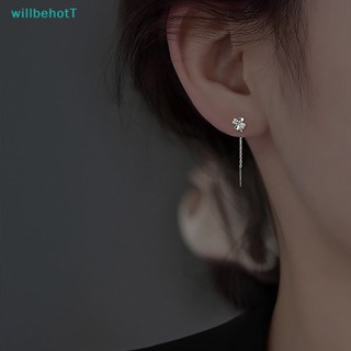 [WillbehotT] ใหม่ ต่างหูลวด แบบเรียบง่าย เครื่องประดับ สําหรับผู้หญิง งานแต่งงาน ปาร์ตี้ 1 คู่ [ใหม่]