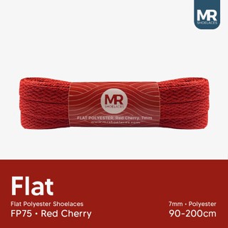 Mr FP75 รองเท้าส้นแบน ลายเชอร์รี่ สีแดง 7 มม. 90 ซม. 100 ซม. 120 ซม. 130 ซม. 140 ซม. 150 ซม. 180 ซม. 200 ซม.