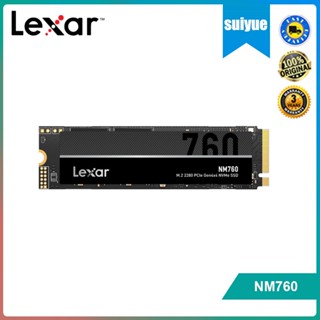 Lexar LNM760 ฮาร์ดดิสก์ไดรฟ์ภายใน SSD 512GB 1TB PCIe Gen 4*4 NVME 1.4 M.2 2280 M2 สําหรับโน้ตบุ๊ก HD