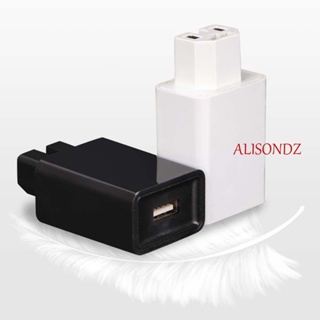 ALISONDZ อะแดปเตอร์ซ็อกเก็ตชาร์จโทรศัพท์มือถือ USB แบบพกพา สําหรับรถจักรยานยนต์