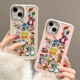 เคสโทรศัพท์มือถือ ซิลิโคนนุ่ม กันกระแทก แต่งกระดุมโลหะ สําหรับ IPhone 14 13 12 11 Pro Max XS X XR 8 + 7 Plus