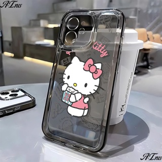 เคสโทรศัพท์มือถือนิ่ม ลายกราฟฟิตี้แมว รวมทุกอย่าง สําหรับ Apple Iphone 711 8p 13kitty 14Promax 12 HZ0N