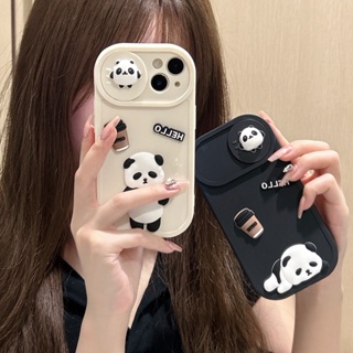 เคสโทรศัพท์มือถือนิ่ม กันกระแทก ลายการ์ตูนแพนด้าน่ารัก สําหรับ iPhone 14 14PRO max 13 12PRO max 13pro max 11