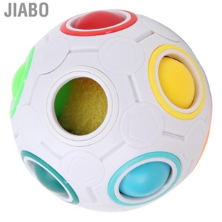 Jiabo Cube Rainbow Ball  ABS Material Improve Hand Flexibility for Family Entertainment Friends Gathering Children