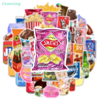 &lt;Chantsing&gt; สติกเกอร์ กันน้ํา สําหรับติดตกแต่งผนังรถยนต์ รถมอเตอร์ไซค์ 50 ชิ้น