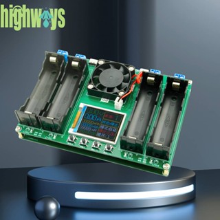 [highways.th] โมดูลทดสอบความจุแบตเตอรี่ หน้าจอ LCD 18650 Type-C 4 ช่องทาง