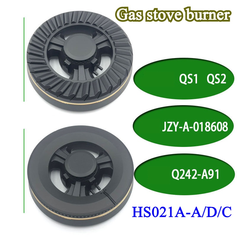 Wanjiale เตาแก๊ส JZT-QS1QS2 JZY-A-018608ฝาครอบไฟกระพริบ อุปกรณ์เสริมเตาเผา