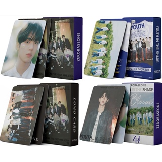 โปสการ์ด ZB1 อัลบั้มใหม่ YOUTH IN THE SHADE 2023 Lomo Cards Photocards ZEROBASEONE Kpop จํานวน 55 ชิ้น ต่อกล่อง