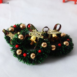 thlittle 1pc Miniature  Doll House Christmas Tree Decoration Dollhouse Accessories Boutique