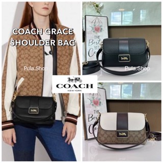 กระเป๋าสะพาย CC068 CC066 Grace Shoulder Bag In Colorblock  005