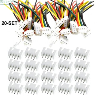 ตัวเชื่อมต่อ JST PH 4 Pin ตัวผู้ และตัวเมีย 2.54 มม. สําหรับของเล่น LED 20 คู่