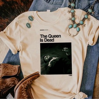 เสื้อยืด พิมพ์ลายการ์ตูน the Smiths สไตล์ญี่ปุ่น สําหรับผู้หญิง