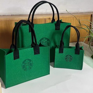 Felt handbags can be customized with arbitrary pattern text.