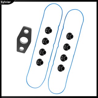 [sylviar] ชุดปะเก็นฝาครอบวาล์ว แบบเปลี่ยน สําหรับ 97-16 4.8L 5.3L 6.0L 12637683 อะไหล่รถยนต์ VS50504R1
