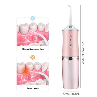 ไหมขัดฟัน วอเตอร์เจ็ทฟลอสเซอร์ ทันตกรรม Irrigator ครัวเรือนแบบพกพา Scaler ทันตกรรมน้ำไหมขัดฟันทำความสะอาดฟัน การดูแลช่องปาก