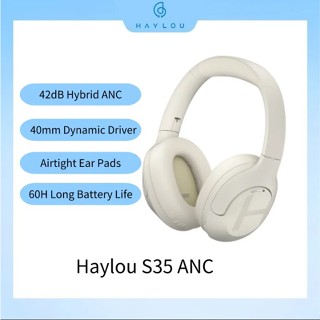 Haylou S35 ANC หูฟังบลูทูธไร้สาย 5.2 42dB 40 มม. 60H ตัดเสียงรบกวน