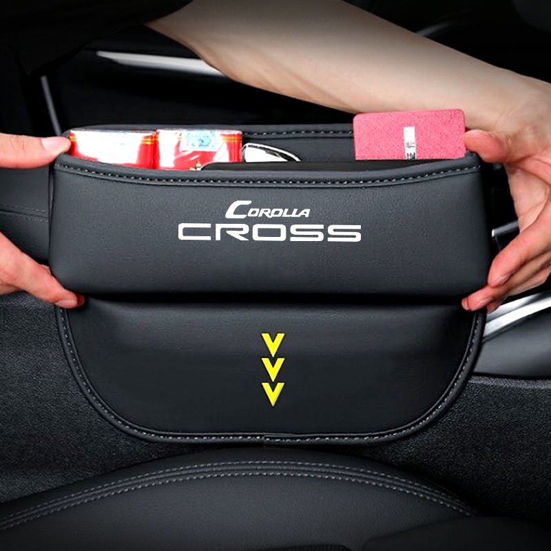 กล่องเก็บของหนังอเนกประสงค์ เบาะรถยนต์ Toyota COROLLA CROSS