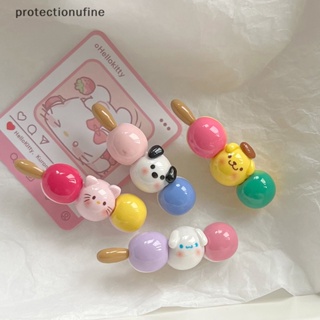 Prne คลิปหนีบลูกอม รูปการ์ตูน Cinnamoroll Kuromi Pompompurin My Melody Pochacco Hello Kitty Sanrio น่ารัก สีแคนดี้ ของขวัญ