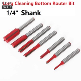 ⭐24H SHIPING ⭐Router Bit Tool Woodworking Single Double Flute 1/4" Shank Router Bit