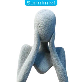 [Sunnimix1] รูปปั้นเรซิ่น 2x2.4x4.7 นิ้ว สําหรับโรงแรม ชั้นวางหนังสือ เตาผิง