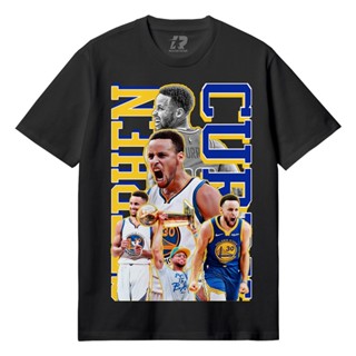 เสื้อยืดพิมพ์ลาย Nba - stephen curry bootleg เสื้อยืดแขนสั้น ผ้าฝ้าย 30s s - m - l - xl - xxl kaos Basketball distro kob