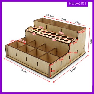 [Hawal] ชั้นวางแปรงทาสี ขนาดเล็ก สําหรับศิลปะ