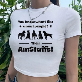 Amstaff 90s streetwear 2000s เสื้อครอปท็อป ไซเบอร์น่ารัก สไตล์ฮาราจูกุ สําหรับผู้หญิง y2k