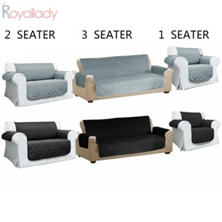 #ROYALLADY#Sofa ผ้าคลุมโซฟา เฟอร์นิเจอร์ ป้องกันสุนัข ย้อนกลับได้ อุปกรณ์เสริม