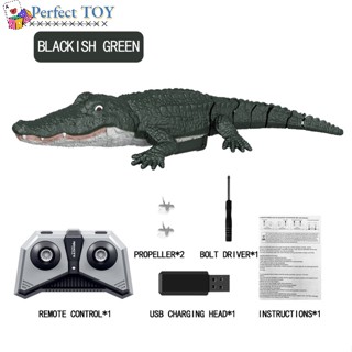 Ps เรือบังคับ 4 ช่อง 2.4ghz รูปจระเข้ ของขวัญสําหรับเด็ก