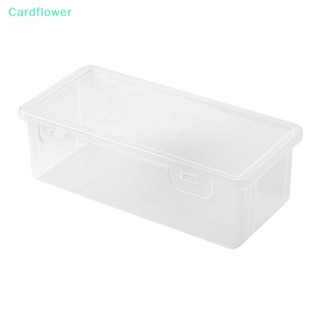 &lt;Cardflower&gt; กล่องดินสอ PP แบบใส สําหรับใส่เครื่องเขียน โรงเรียน 1 ชิ้น