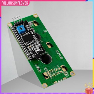 ♧ติดตามดอกทานตะวัน♫  โมดูลอะแดปเตอร์แปลงหน้าจอ LCD 1602 IIC I2C สําหรับเครื่องถ่ายเอกสาร แฟกซ์