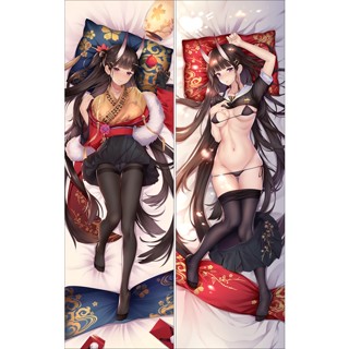 Azur Lane IJN Noshiro ปลอกหมอนอิง ลายอนิเมะ Dakimakura ขนาด 50x150 ซม. สําหรับกอดร่างกาย