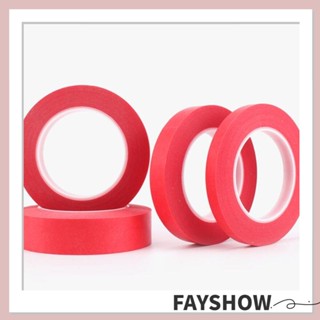Fay เทปกาว สีแดง ไม่ตกค้าง สีสเปรย์ ทนความร้อน